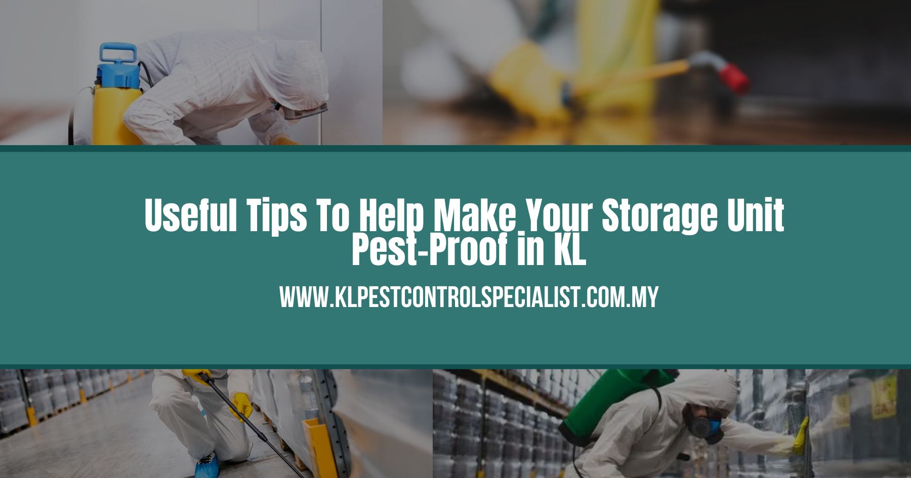 Useful Tips To Help Make Your Storage Unit Pest-Proof in KL